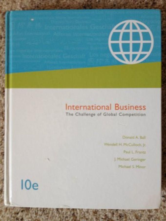 Mcgraw Hill International Business: With World Map, Student CD And CESIM ,Ed. :10