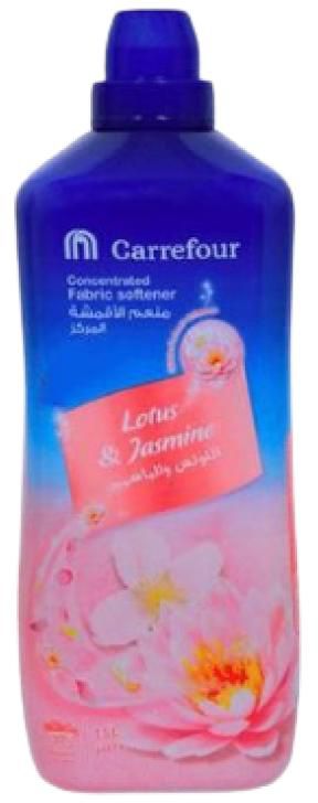 CARREFOUR FABRIC SOFTENER LOTUS AND JASMINE 1.5L