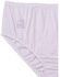 Dahab Womens Cotton Floral Side Stitched Detail Elastic Waist Brief Underwear, Color: Light Purple, Size: 3XL