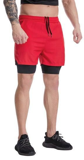 Men Quick Dry Breathable Sports Shorts Multicolour