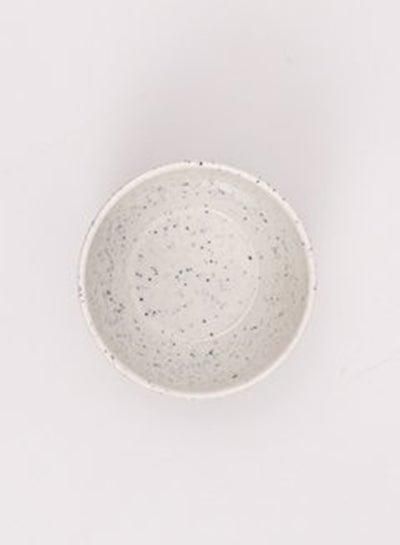 Bright Designs Melamine Bowl Set of 6
 (L 14cm H 5cm) Creamy with black