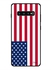 غطاء حماية واقِ لهاتف سامسونج جالاكسي S10 بلس علم الولايات المتحدة الأمريكية