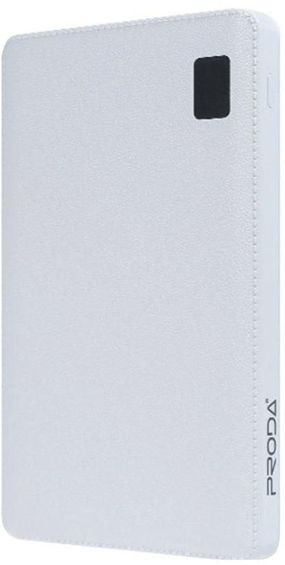 Proda Portable Ultra Slim 30000mAh Mobile Power bank with four USB charging port for iPhone 8, 8 Plus in White