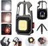 Searchlight Portable Rechargeable Pocket Work Light With Foldable Stand .