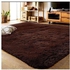 Fluffy Generic Soft Fluffy Carpets-Dark Chocolate