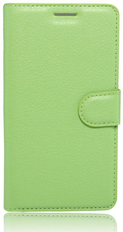 ZTE v7 mobile wallet and phone case 2in1  ZTE v7 cell phone case wallet Leechi-profile material wallet sets of mobile phone sets Green