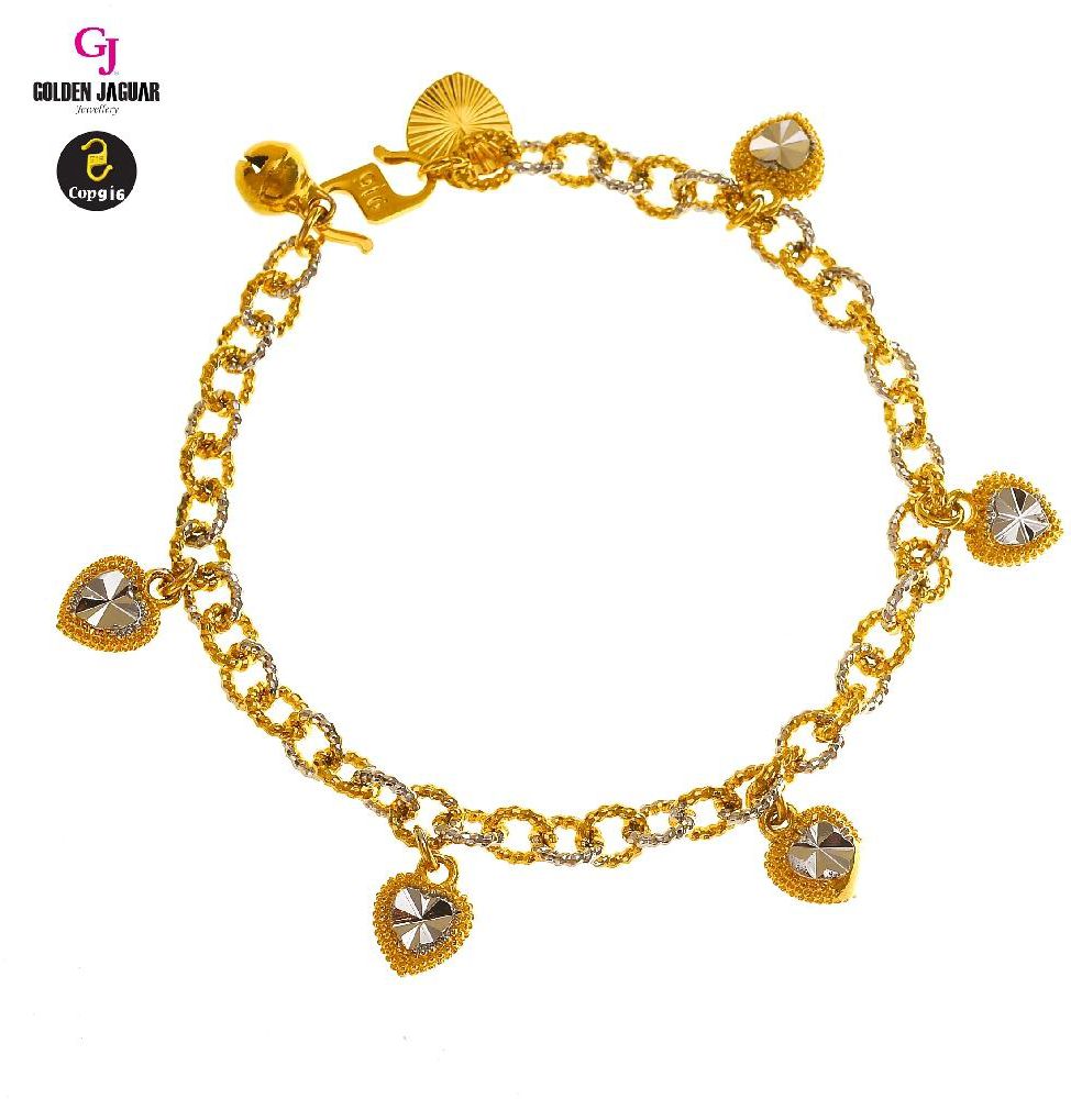 GJ Jewellery Emas Korea Bracelet - Polo Love Mix 5.0 2680529-0
