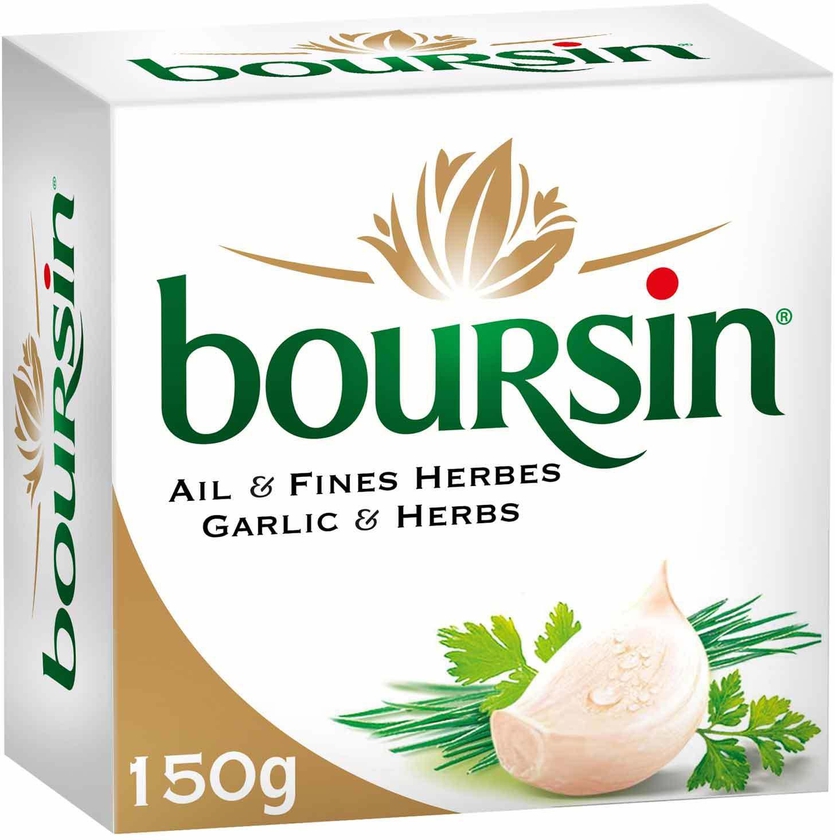 Boursin Soft Cheese Garlic And Herbs 150g