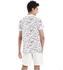Summer Vibes Pique Pattern Boys Polo Shirt - White