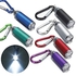 Generic Mini Pocket LED Light Flashlight Lamp Keyring Key Chain Carabina Torch Purple 5*1.5CM