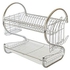 General 2 Tier Chrome Plated Dish Rack ( Sliver)