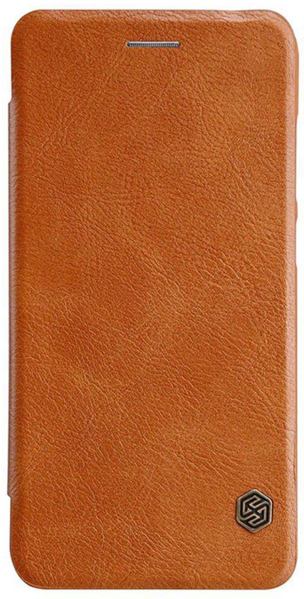 Combination Qin Series Flip Cover For Huawei P10 (Lite) Brown