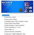 Sony Cr2032 Cell 3V Lithium Battery 5pcs Cr 2032 Cmos