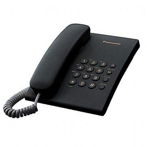 Panasonic Desktop Intercom Phone KX-TS500MX - Black
