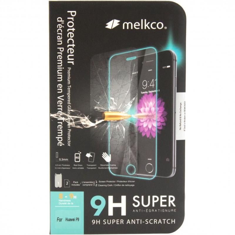 Melkco Smartphone Screen Protector, for (Huawei) P9, Tempered Glass - Clear Finish