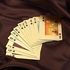 Universal Golden Playing Cards Deck Foil Poker Set Magic 24K Gold Plastic Game Waterproof