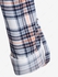Plus Size V Neck Roll Tab Sleeve Plaid Blouse - M | Us 10