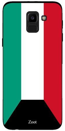 Thermoplastic Polyurethane Protective Case Cover For Samsung Galaxy J6 Kuwait Flag