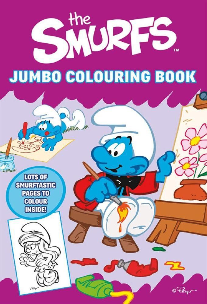 Generic The Smurfs Jumbo Colouring Book.