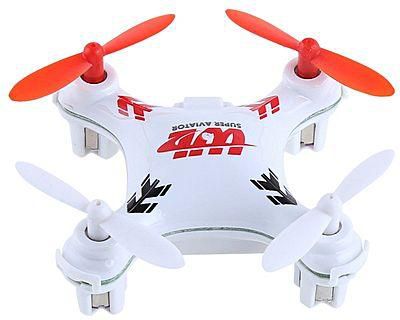 Generic V676 2.4G 4CH 6-Axis Gyro Control Lighting RTF RC Quadcopter Drone Toy - White