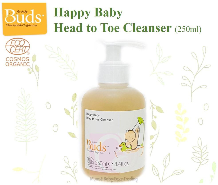 Buds Cherished Happy Baby Head to Toe Cleanser 250ml