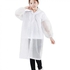 Fashion Kids Raincoat Waterproof Rain Poncho Clear Transparent Children