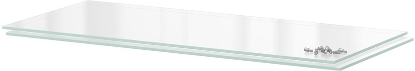 UTRUSTA Shelf - glass 80x37 cm