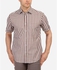Cellini Checkered Shirt - Light Brown