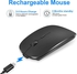 Generic Rechargeable Wireless Mouse Black