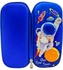 Boys Pencil Case New 3D Cover Large Capacity Pencil Case, Student School Supplies Organizer (Spaceman(Blue))