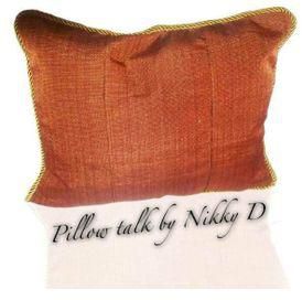 Pillow Talk By Nikky D Rich A O Oke Oversized Square Throw Pillow