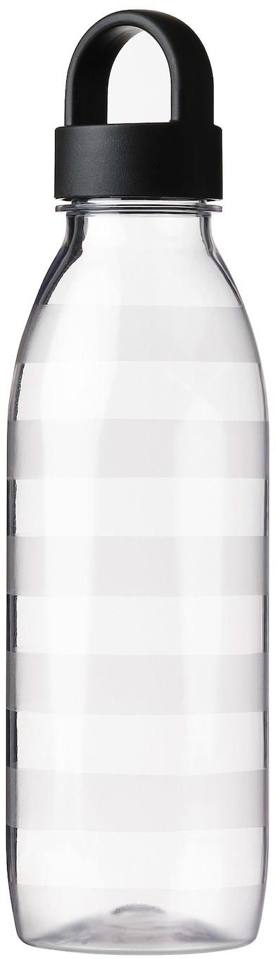 IKEA 365+ Water bottle - striped/dark grey 0.7 l