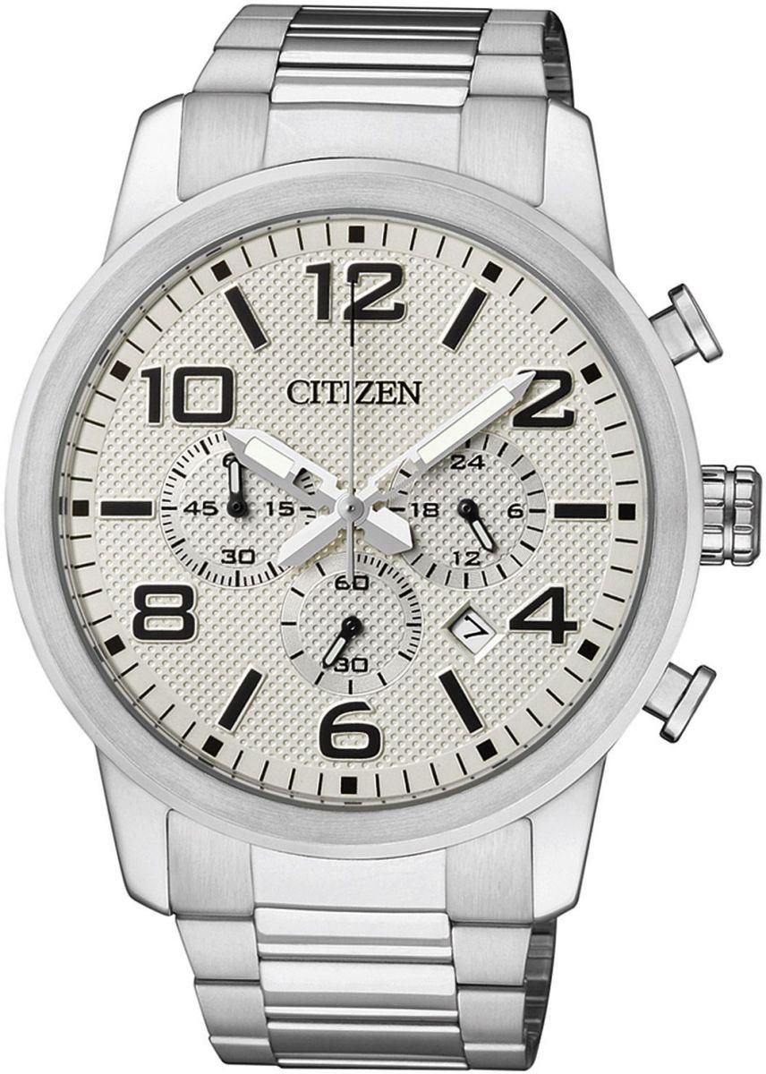 Watch for Men by Citizen , Analog , Chronograph , Stainless Steel , Silver , AN8050-51A