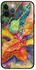 Leaf Printed Case Cover -for Apple iPhone 12 Pro Green/Yellow/Orange Green/Yellow/Orange
