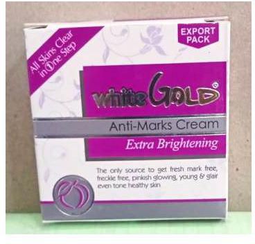 White Gold Anti-Marks Facial Cream With Extra Brightening