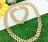 Necklace And Bracelet - Gold Plated