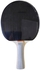 Fox Deluxe Table Tennis Racket Long Handle With Case 1-Star, Grey Hand