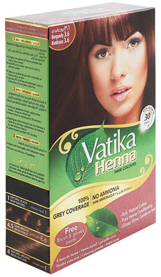 Vatika Henna Hair Colour Burgundy  60g price from jollychic in Saudi  Arabia - Yaoota!