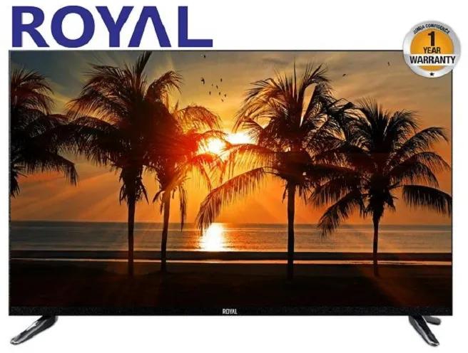 Royal 32" inch HD Digital LED TV black 32  DVBT2 with Inbuilt Decoder