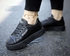 Sneakers Casual Shoes-Black