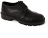 Mr Joe Leather Lace Up Black Platform Shoes