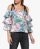 Multi-Coloured Floral Printed Top