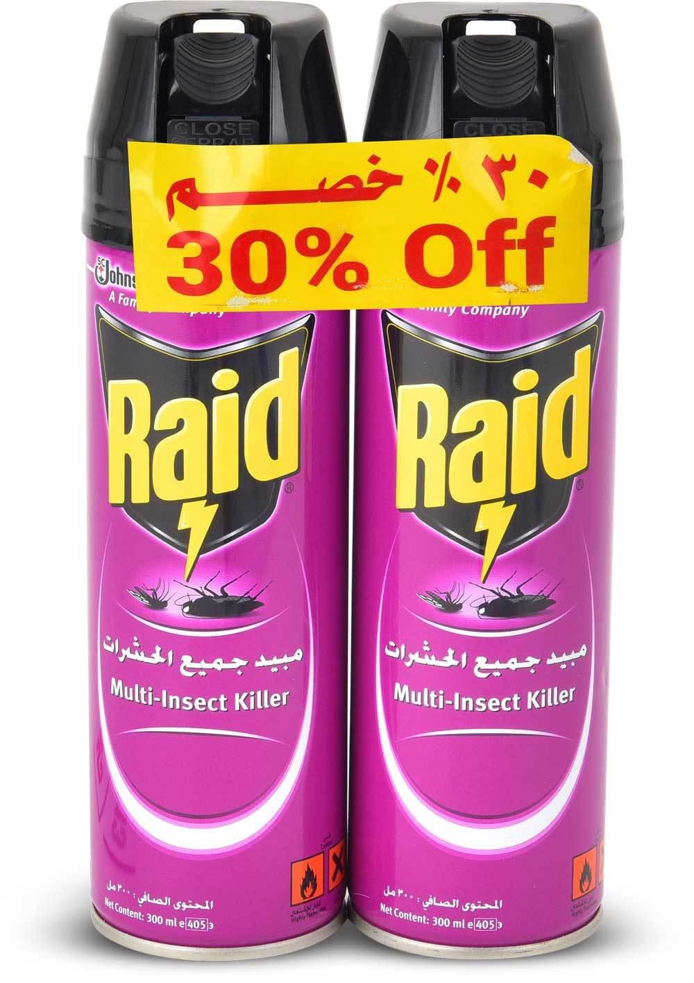 Raid multi insect Killer 300 ml &times; 2