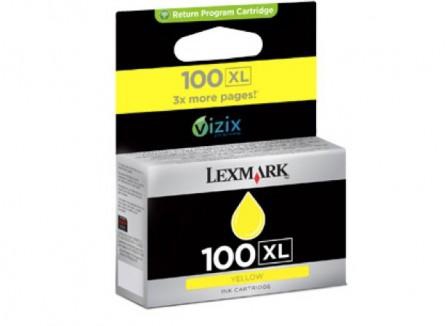 Lexmark 100XL Yellow Ink Cartridge 14N1071E