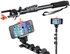 Heavy Duty Aluminium Self Portrait Selfie Handheld Stick Monopod Rod For S6/S6 EDGE - BLACK
