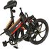 Aster Electric Multi-purpose Bicycle with 7 Gear, 20 Inch - Red & Black