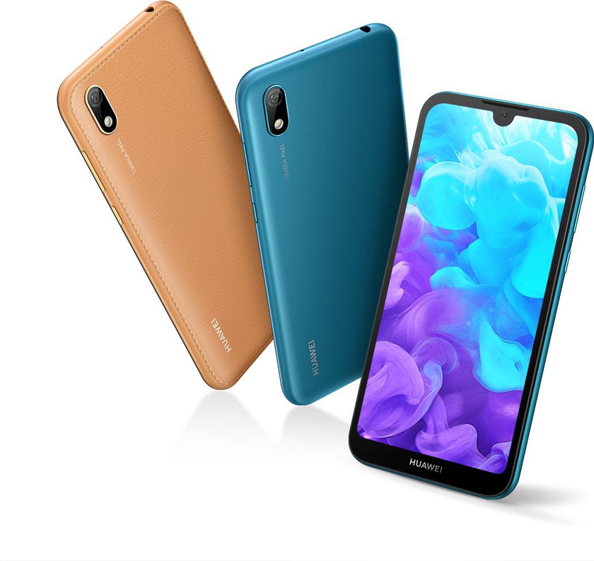 Huawei Y5 2019 5.71" IPS LCD 2GB RAM 32GB ROM Android 9.0 Quad-core 2.0 GHz 13MP Camera 3020 mAh Battery Dual SIM 3 Months Warranty