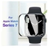 Screen Protector 45mm For Apple Watch Series 8 Tempered Glass - Black
