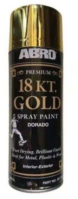 Abro Aerosol Spray Paint 18kt Gold