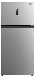 Sharp Double Door Refrigerator, 479 L, Inox Silver, SJ-HM620-HS3